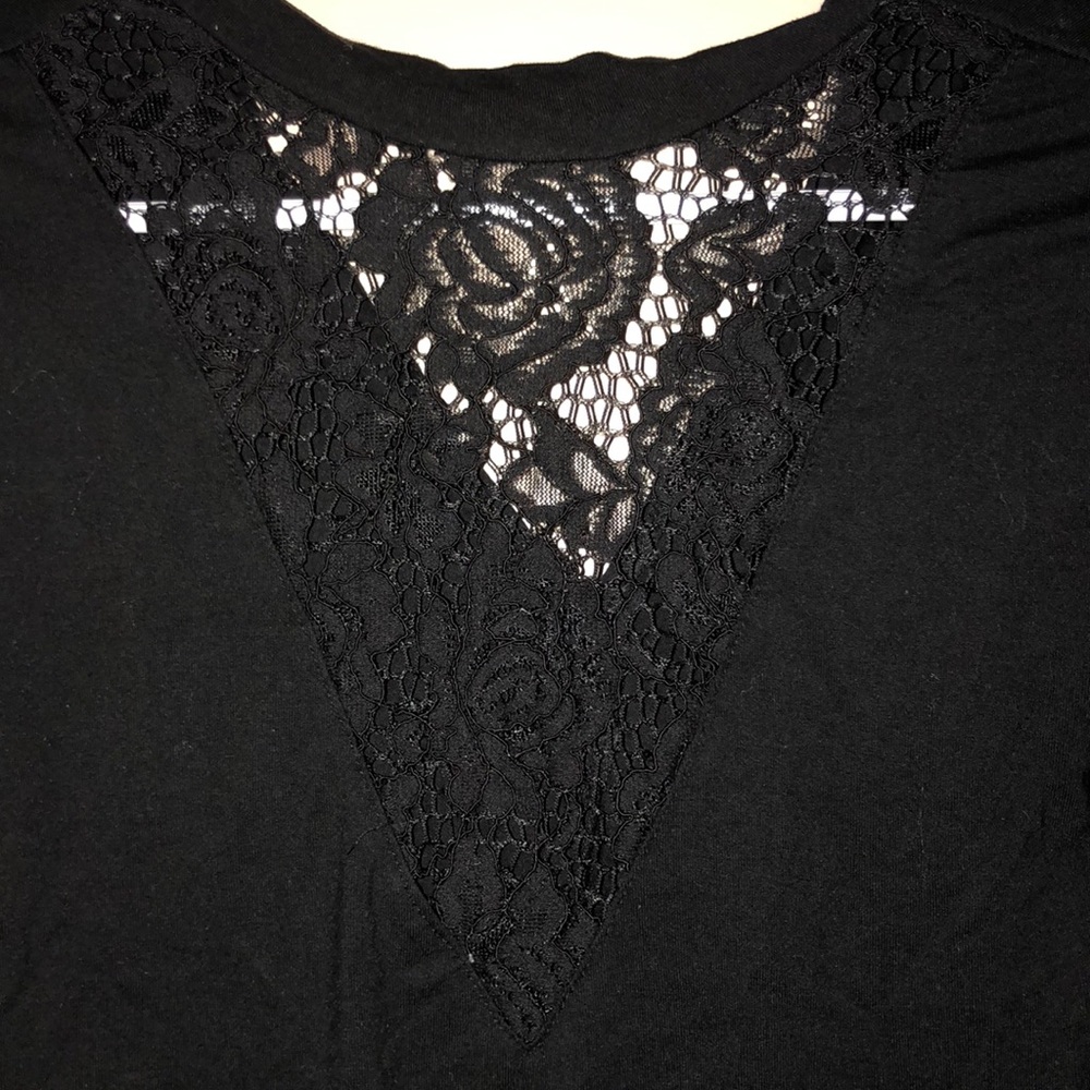 Long Sleeve Lace V-Neck Bodysuit